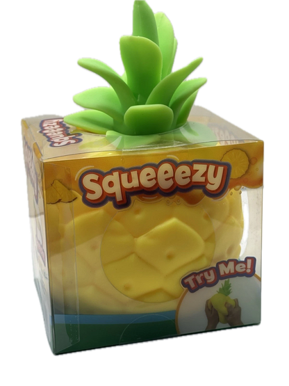 Sunny Days Squeezy Pineapple | Sensory Squishy Toy