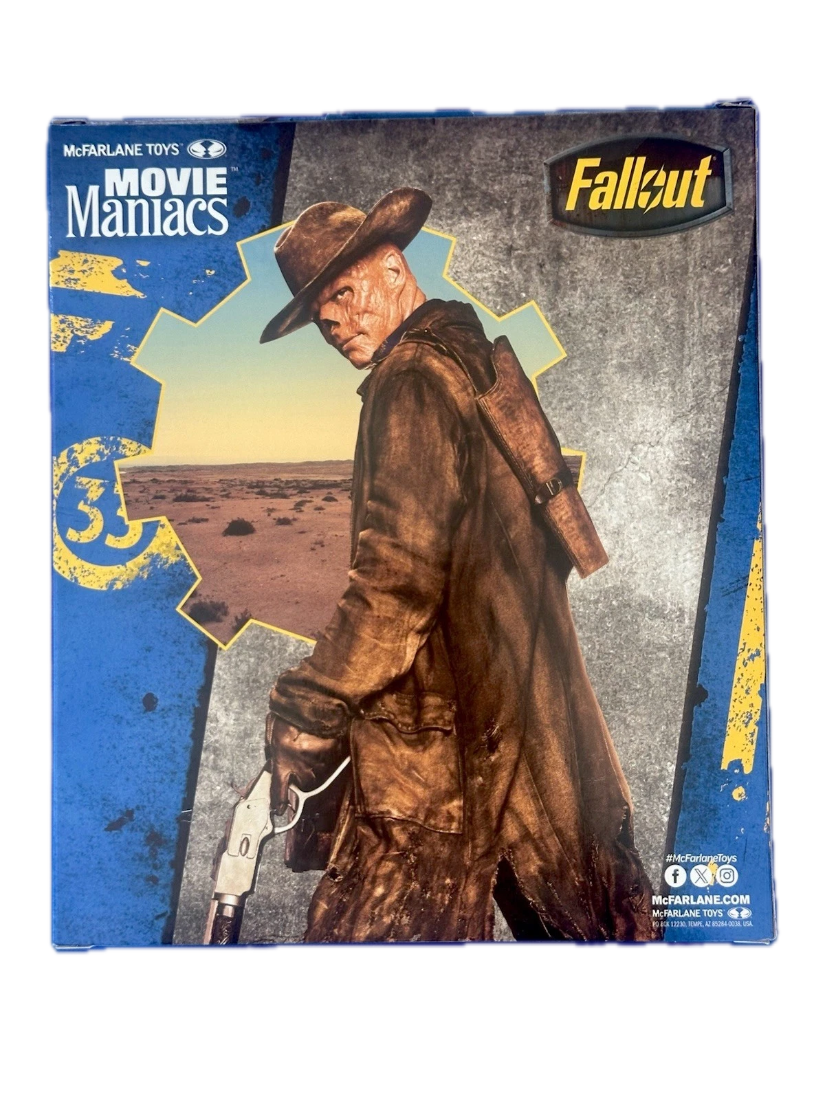 McFarlane Toys Fallout Movie Maniacs The Ghoul 6-Inch Posed Figure [Season 2]