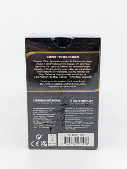Pokémon TCG | Mega Evolution | Perfect Order Booster Bundle | 6 Booster Packs