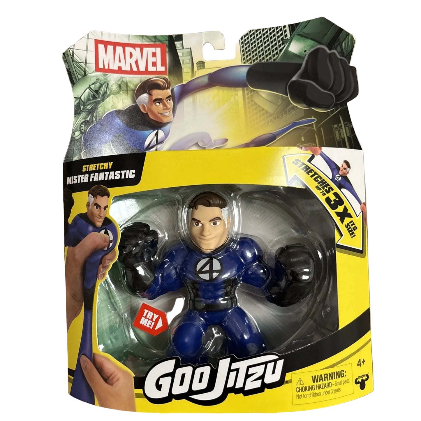 Moose Toys | Goo Jit Zu Marvel S12 | Mister Fantastic