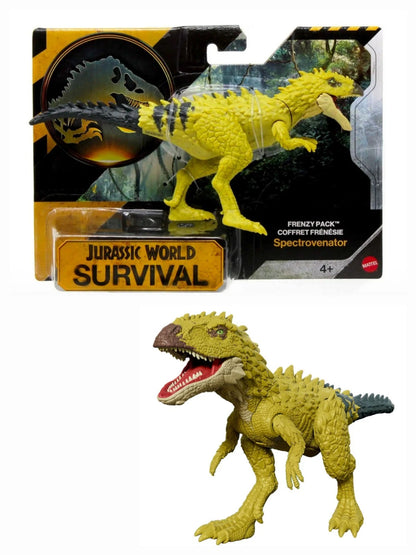 Jurassic World Frenzy Pack | Spectrovenator Dinosaur Figure | Digital Play