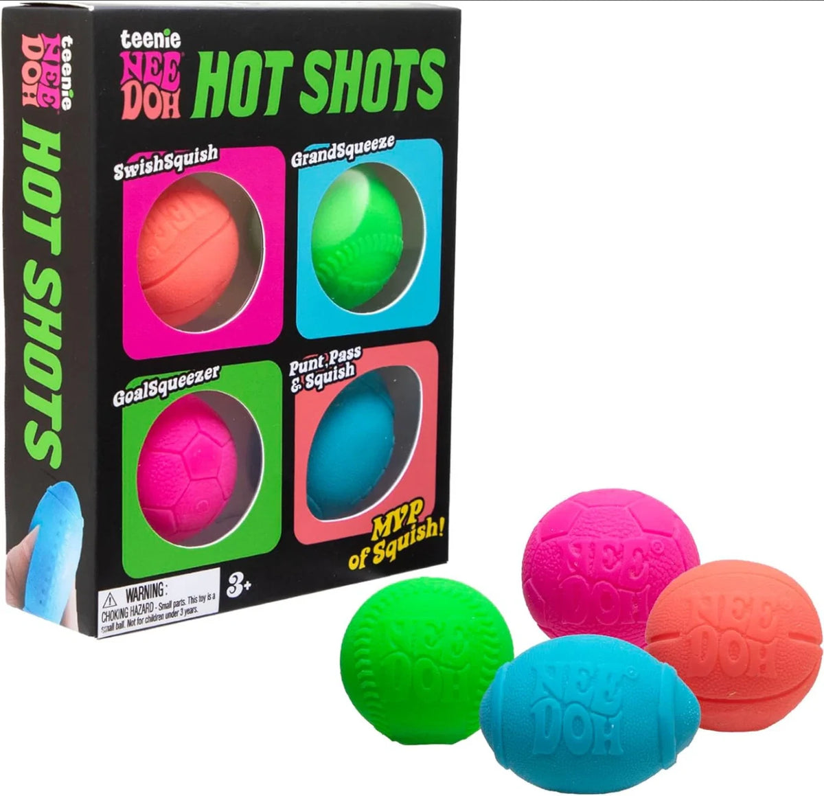 Schylling | Teenie NeeDoh | Hot Shots