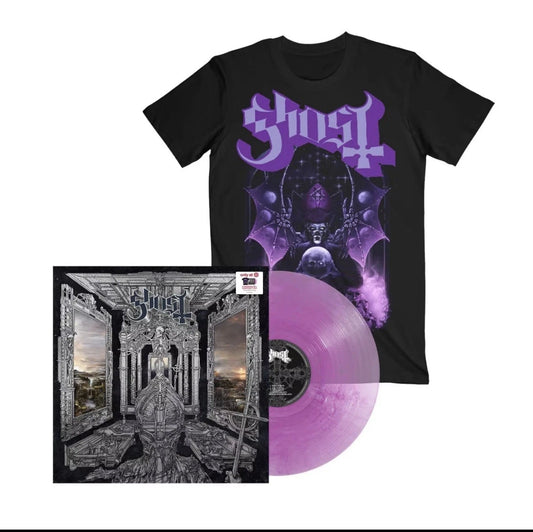 Ghost Skeleta | Limited Edition LP + Lg T-Shirt | Violet Mist Vinyl