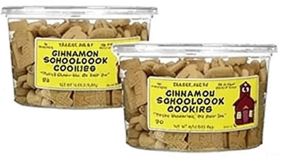 Cinnamon Schoolbook Cookies - Pack of 2 (16oz Each, 32oz Total)