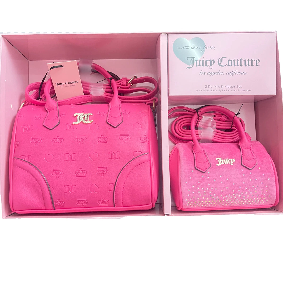 Juicy Couture | Mommy & Me Satchel Set | Pink 2-Piece