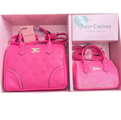 Juicy Couture | Mommy & Me Satchel Set | Pink 2-Piece