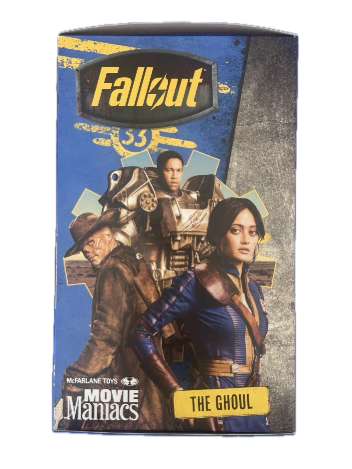 McFarlane Toys Fallout Movie Maniacs The Ghoul 6-Inch Posed Figure [Season 2]