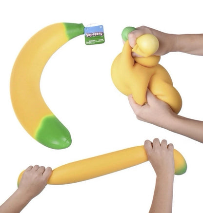 Crazy Fun Smushmart Banana Squishy Toy