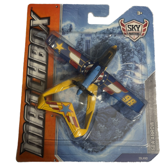 2010 Matchbox Yellow Sea Arrow