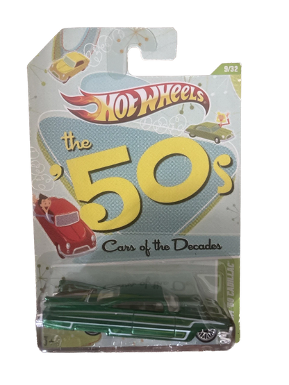 2011 Hot Wheels - Cars of the Decades 50s Green Custom 59 Cadillac