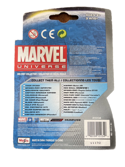 Maisto Marvel Universe Diecast Collection Iron Man (Formula)