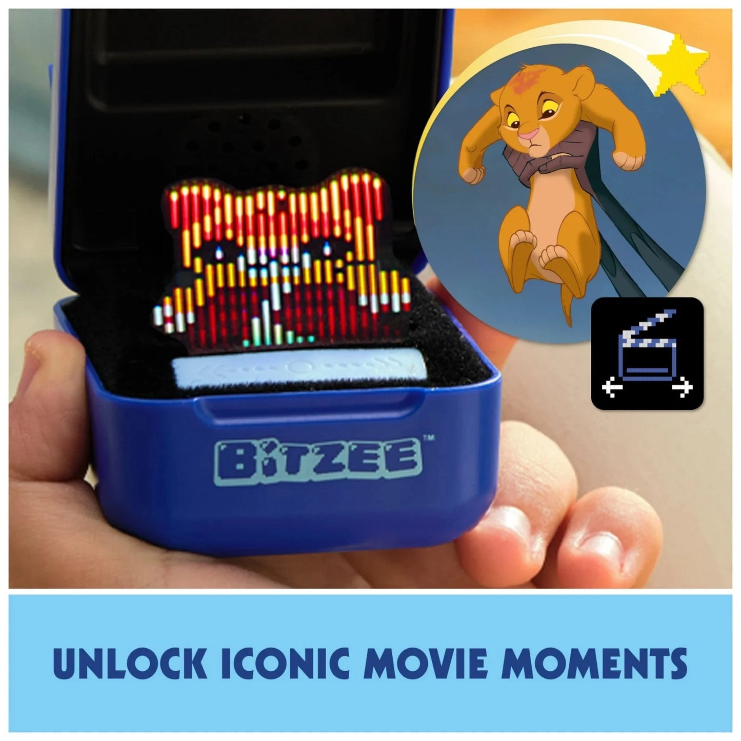 Bitzee Disney Interactive Toy with 30 Characters Inside, Reacts to Swipes; NIB