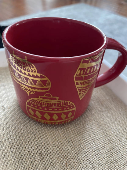 2015 Starbucks Red Christmas Ornament 14 Oz Coffee Mug