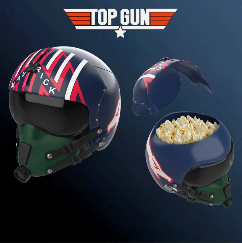 Top Gun 40th Anniversary Maverick Helmet Popcorn Bucket | AMC Theaters Exclusive