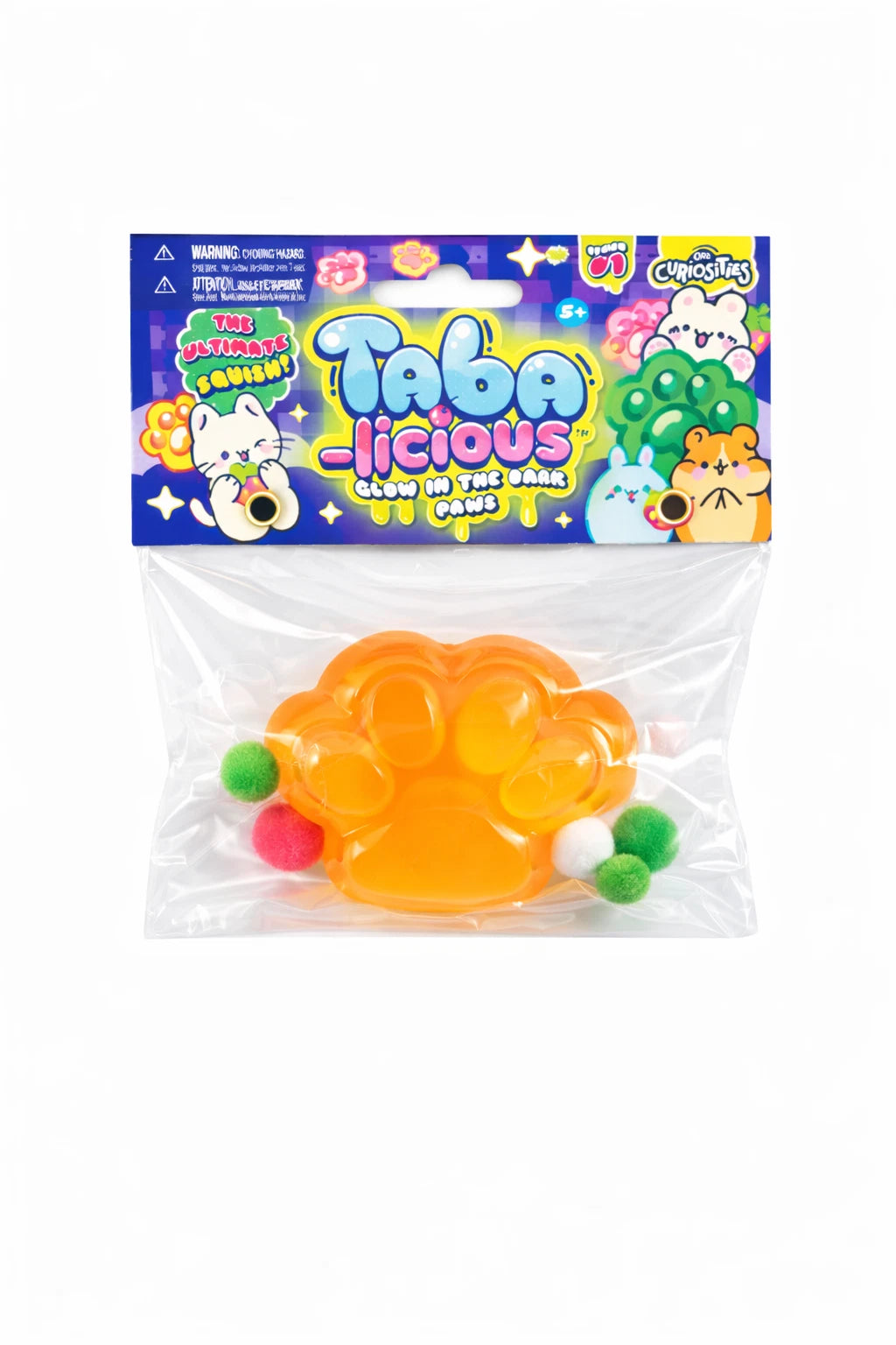 Taba-licious | Glow In The Dark Paws Sensory Fidget Toy