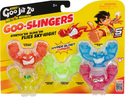 Heroes of Goo Jit Zu Meteor Madness Hyper Blast Goo-Slingers 5-Pack