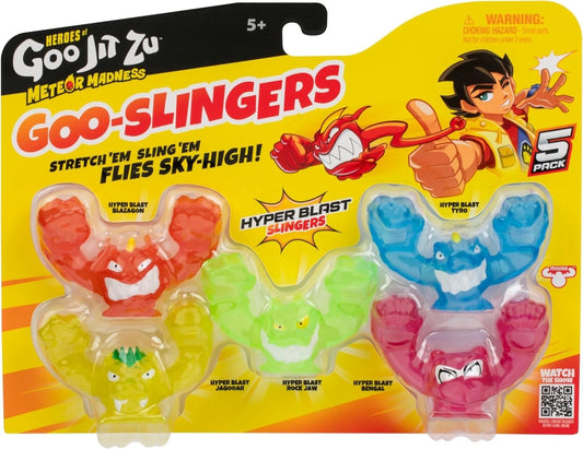 Moose Toys | Meteor Madness Hyper Blast | Goo-Slingers 5-Pack