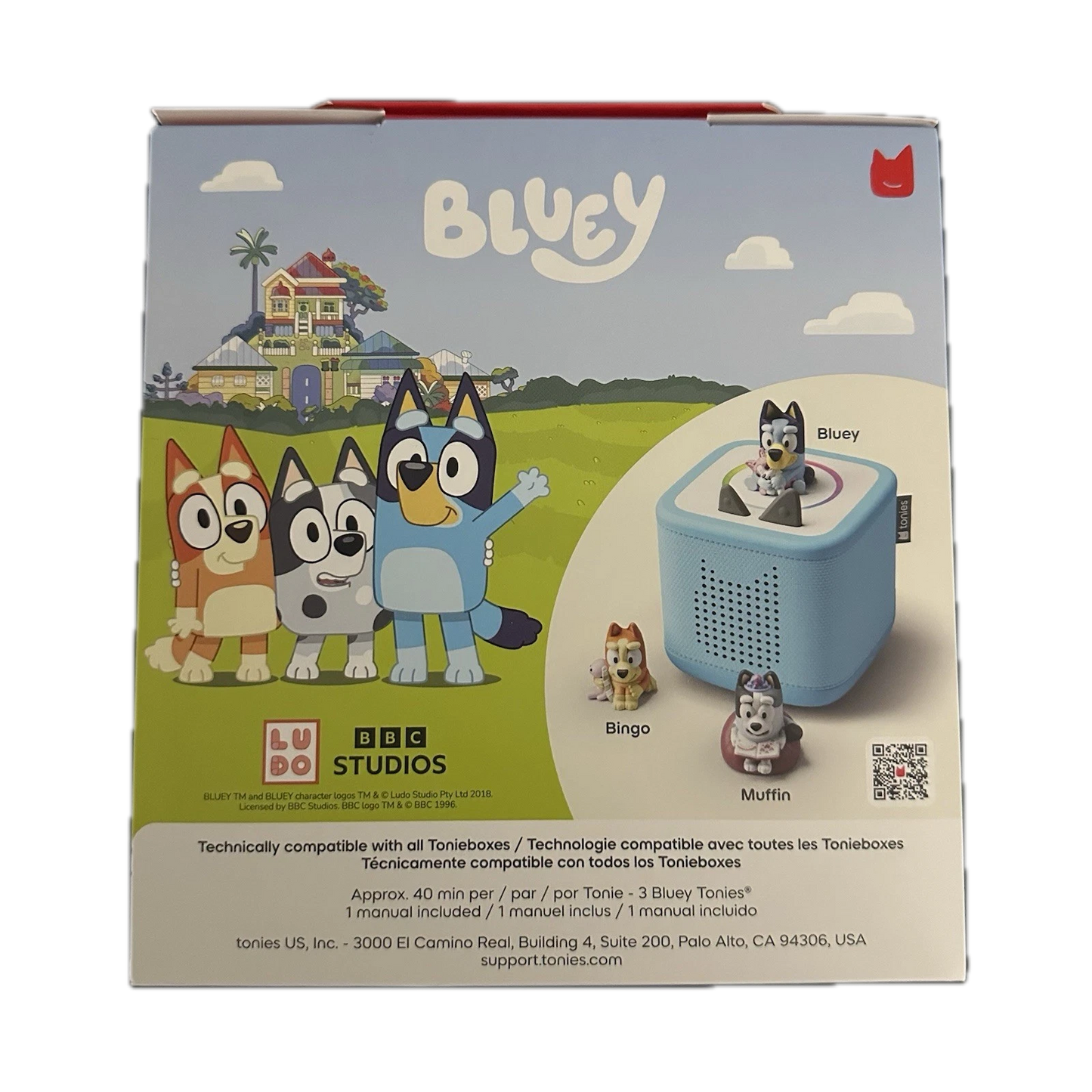 tonies | Bluey Audio Toy Figure | 3-Pack