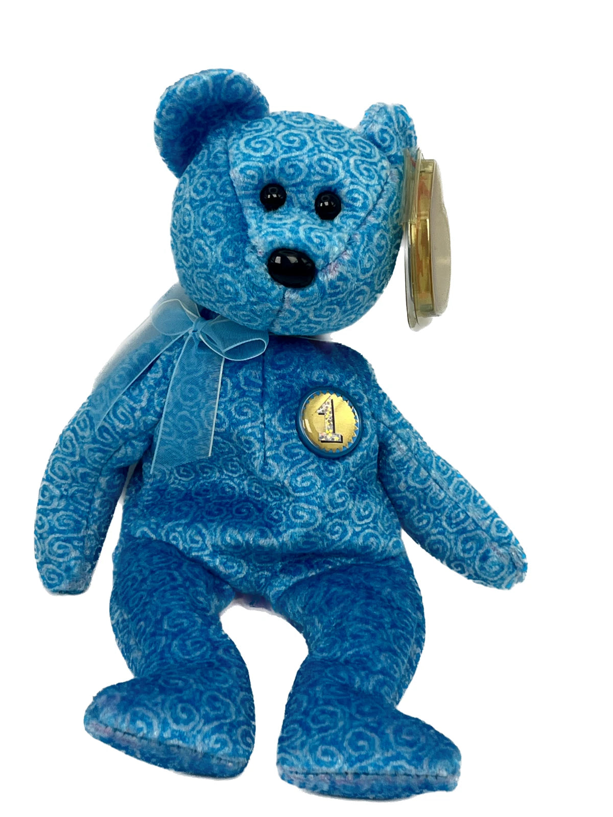 Ty Beanie Baby Classy the Bear (DOB April 30, 2001) MWT | Plush Collectible