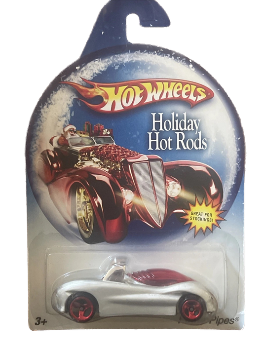 2007 Hot Wheels Christmas Xmas Holiday Hot Rods Power Pipes.