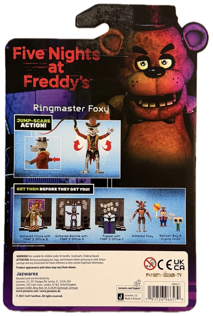 Five Nights at Freddy's Ringmaster Foxy Action Figure