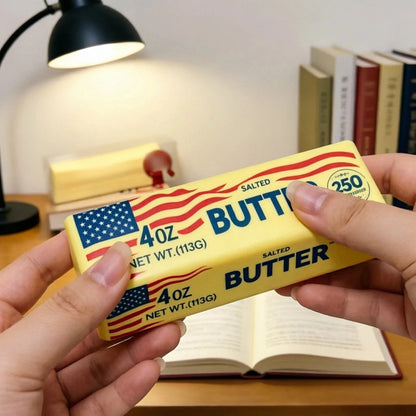 Butter Stick Squishy Fidget Toy | Soft Stress Relief | ADHD | Independence Day 250 | 2 Pac