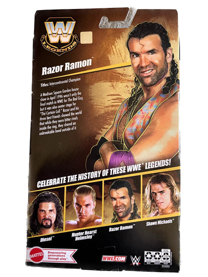 WWE Elite Legends Series 28 Razor Ramon Wrestling Scott Hall Collectble Figure