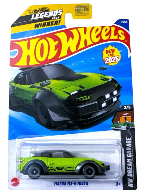 202Hot Wheels Mazda MX-5 Miata 1/250