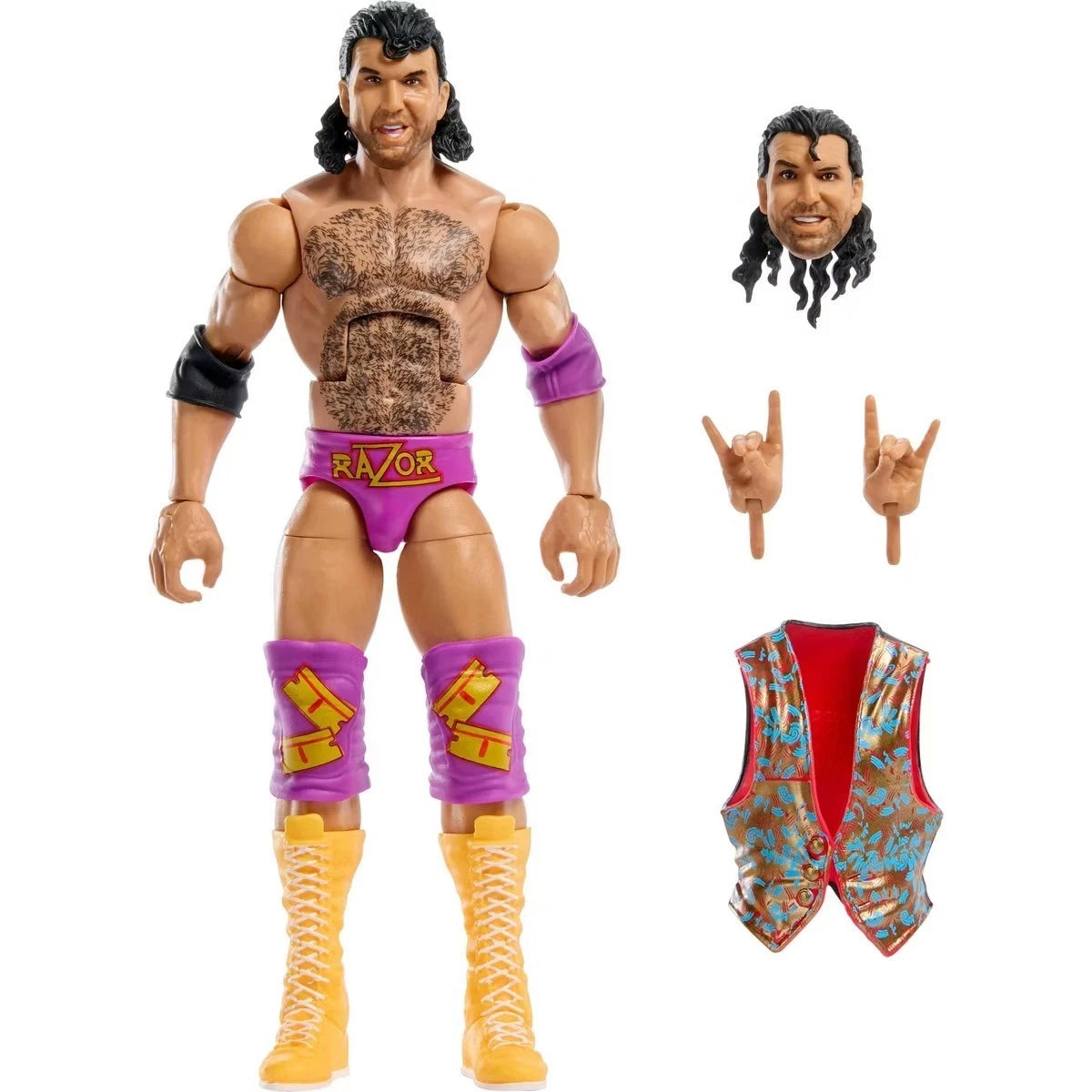WWE Elite Legends Series 28 Razor Ramon Wrestling Scott Hall Collectble Figure