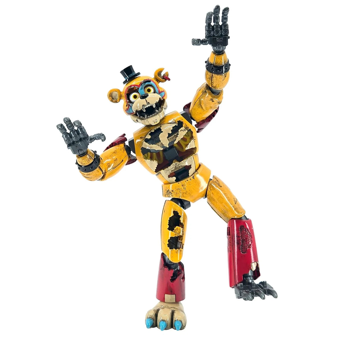 Jazwares | FNAF | Endo-Serie |Glamrock Freddy & Shattered Glamrock Freddy