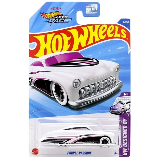 HOT WHEELS Purple Passion HW Designed By 5/25