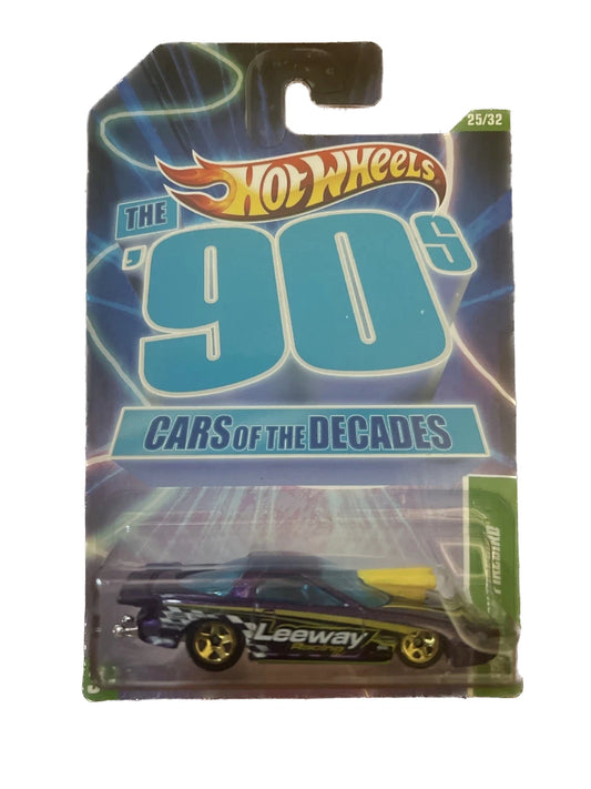 2010 Hot Wheels Cars of The Decades The '90s - Pro Stock Firebird - Purple