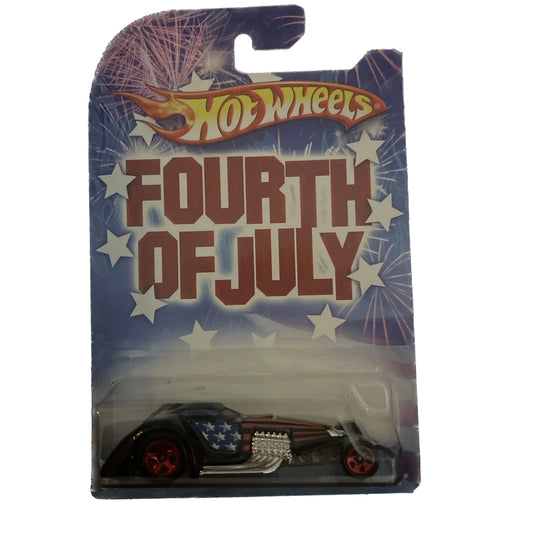 2008 Hot Wheels FOURTH OF  JULY Hammered Coupe