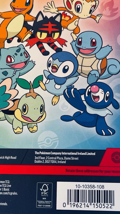 Pokémon TCG | First Partner Illustration Collection | Series 1 Box | SEALED | 3 Promos