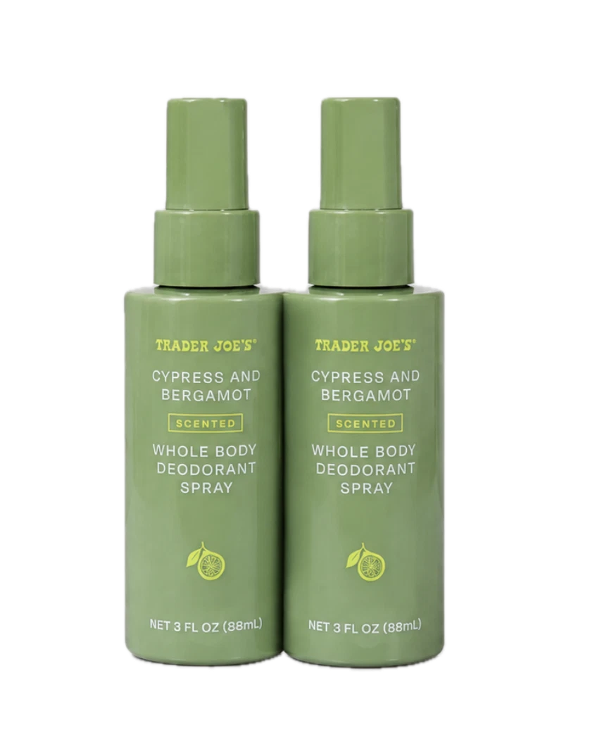 Trader Joe's | Cypress & Bergamot | Whole Body Deodorant Spray