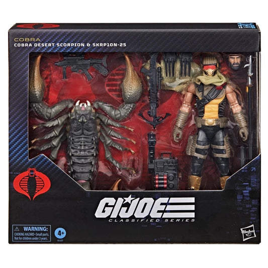 G.I. Joe Classified Series -Cobra Desert Scorpion & SKRP10N-25 (RTS-Ships Free)
