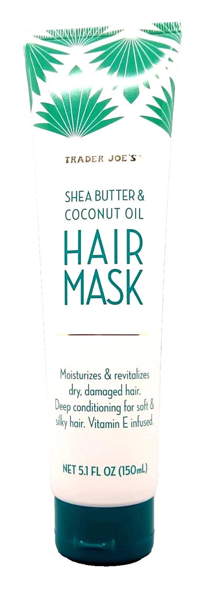 Trader Joe's | Shea Butter & Coconut Oil | Deep Conditioning Hair Mask | 2 Pack