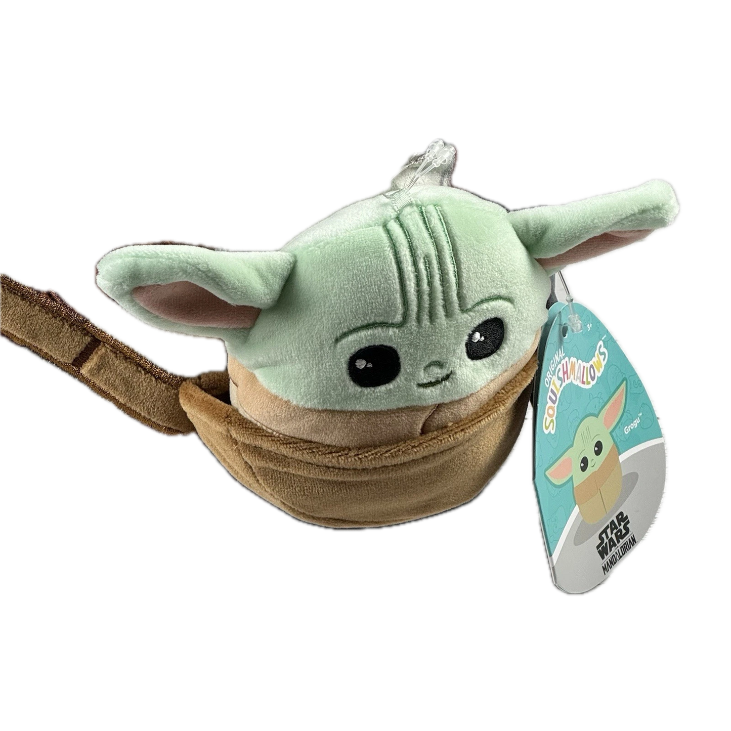 Star Wars The Mandalorian 12" & Grogu 3.5" Squishmallow Plush Set