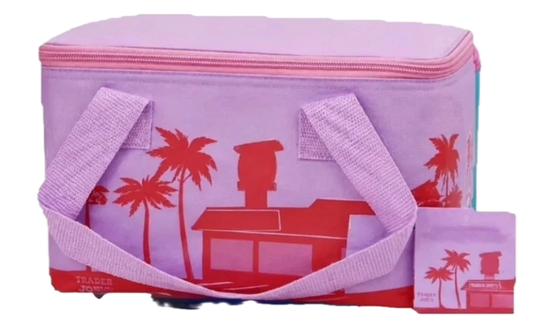 Trader Joe's Mini Insulated Tote | Lavender Haze