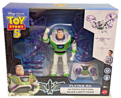 Mattel | Toy Story 5 Hi-Tech Edition Buzz Lightyear Flying RC