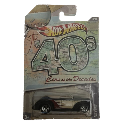 2010 HotWheels Cars of The Decades 40's Ford #6/32