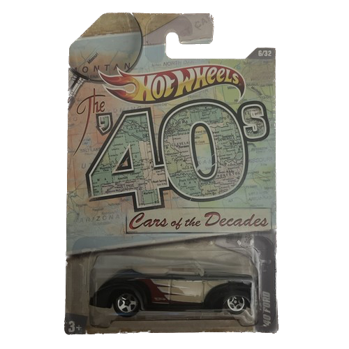 2010 HotWheels Cars of The Decades 40's Ford #6/32