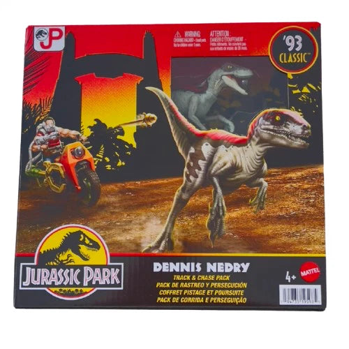 Jurassic Park Dennis Nedry Track & Chase Pack-93 Classic