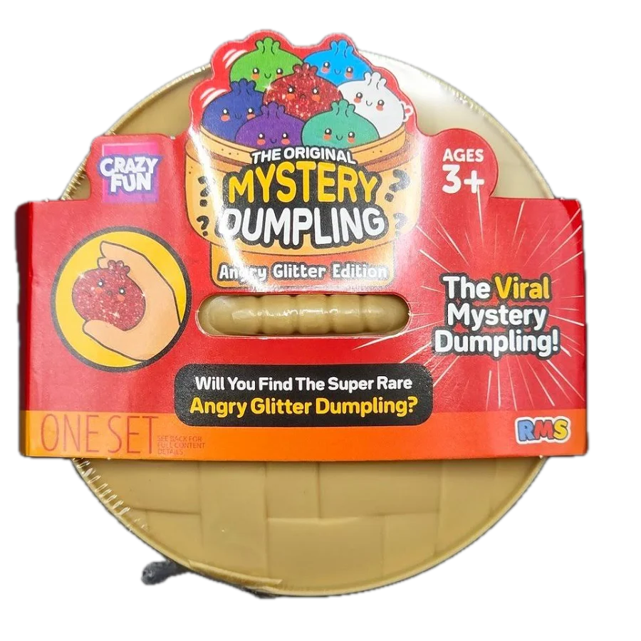 RMS | Crazy Fun | Angry Glitter Edition Dumpling | Blind Box Collectible
