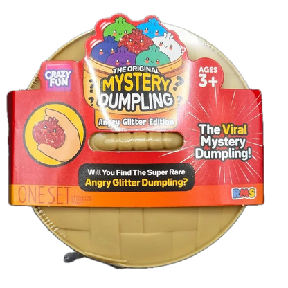 RMS | Crazy Fun | Angry Glitter Edition Dumpling | Blind Box Collectible