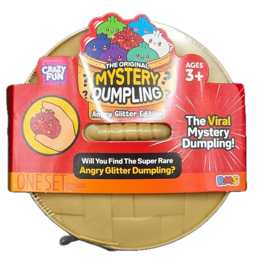 RMS | Crazy Fun | Angry Glitter Edition Dumpling | Blind Box Collectible