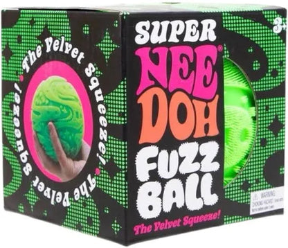 Schylling | Nee Doh Super Fuzz Ball | Sensory Squeeze Toy