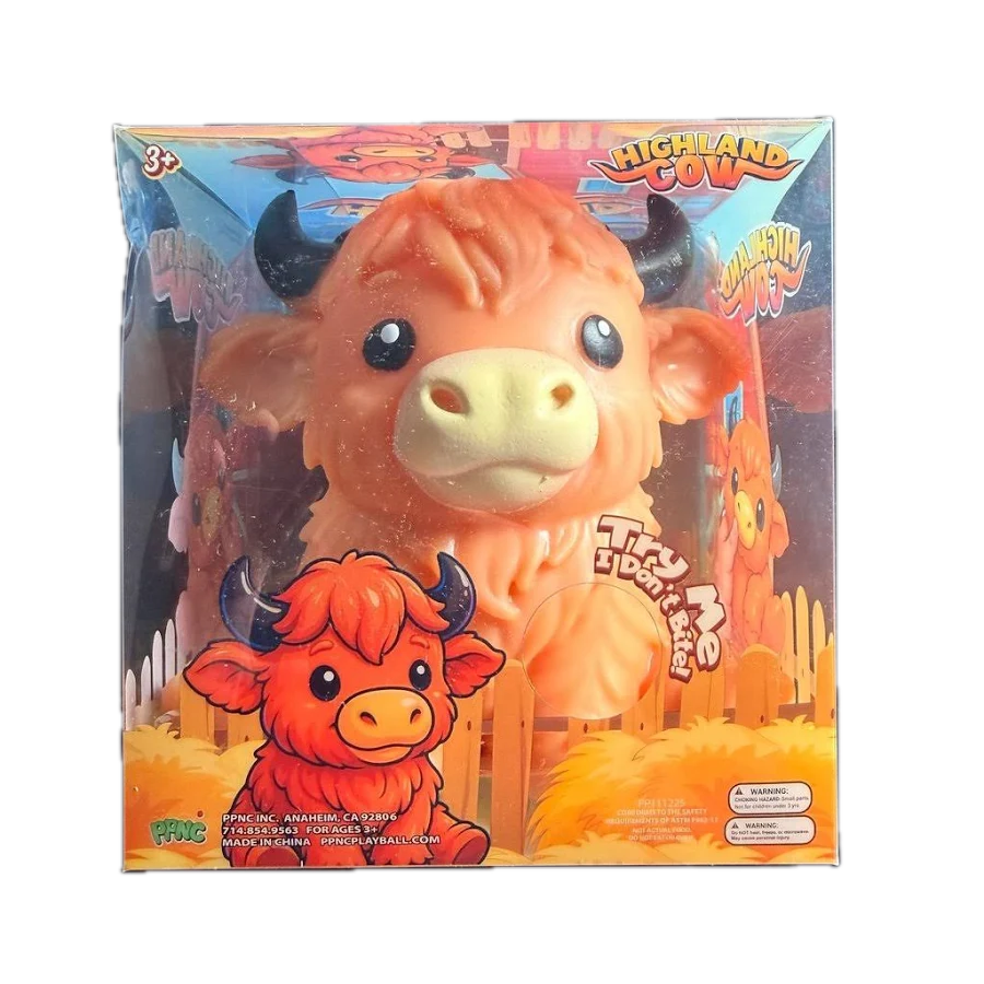 PPNC | Highland Cow | Squishy Fidget Toy