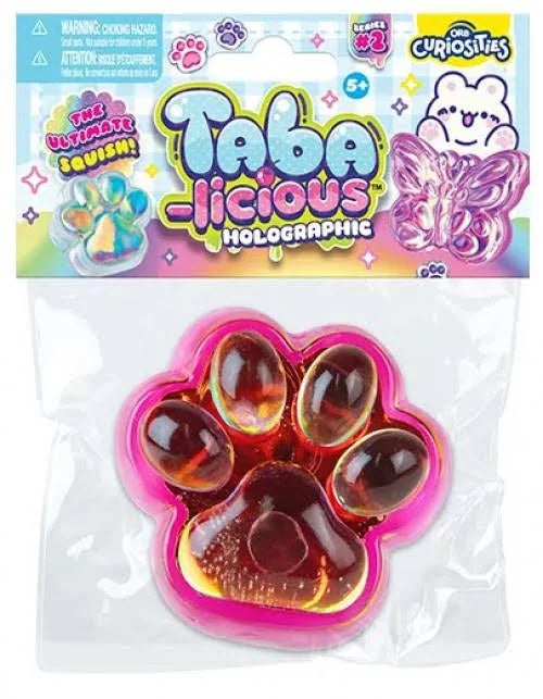 ORB Curiosites | Taba-licious Holographic | Sensory Squeeze Toy