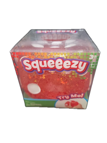 Toymendous | Squeeezy Glitter Dice | Squishy Fidget Toy
